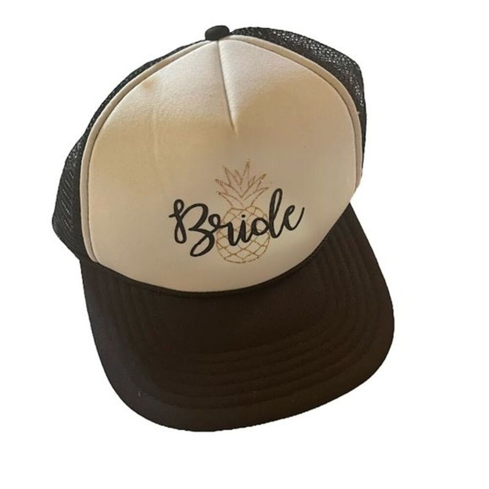 Bride‎ Trucker Hat Adjustable with Pineapple